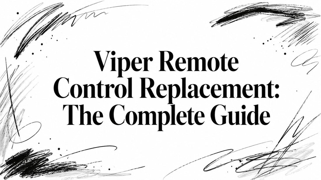 Viper Remote Control Replacement: The Complete Guide