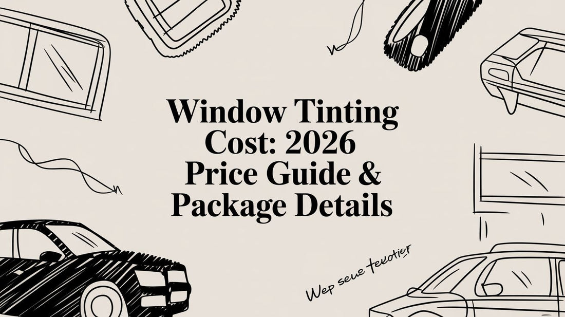 Window Tinting Cost: 2026 Price Guide & Package Details