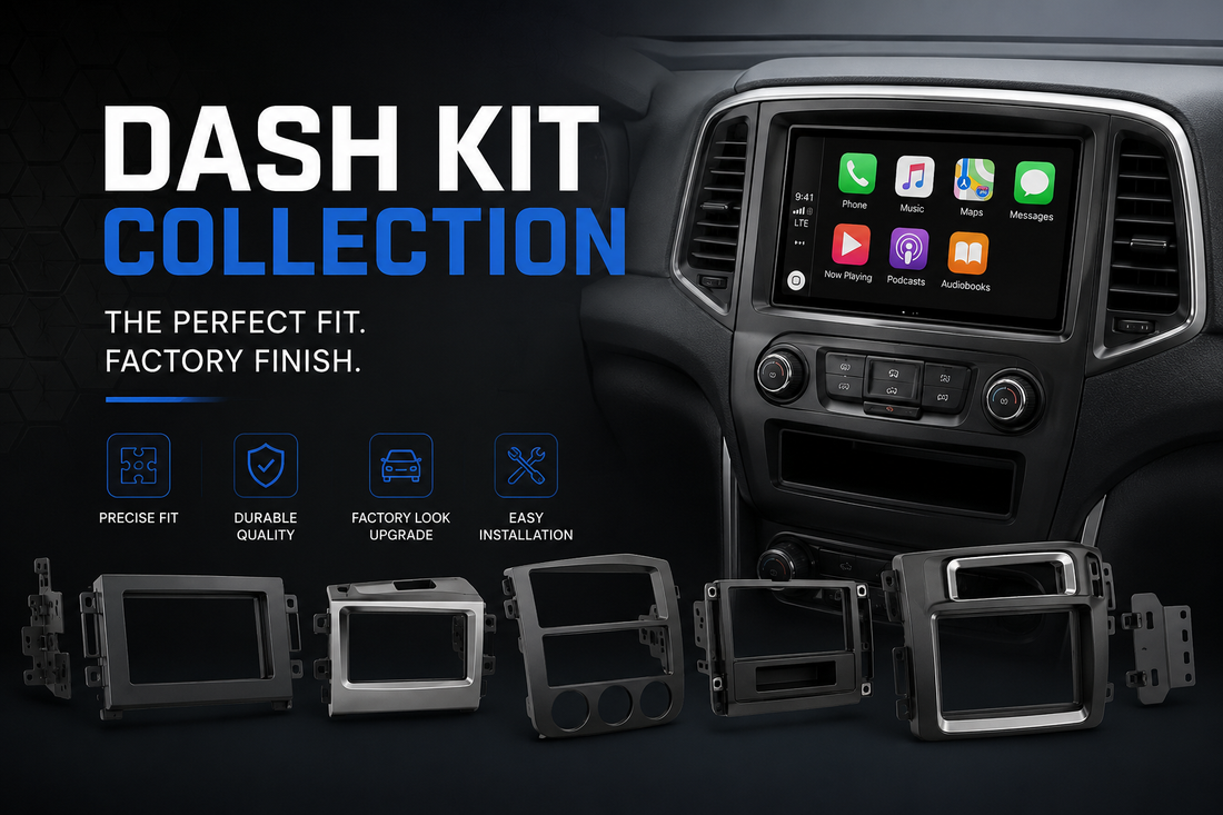 Dash Kit for a Perfect Factory-Style Car Stereo Installation