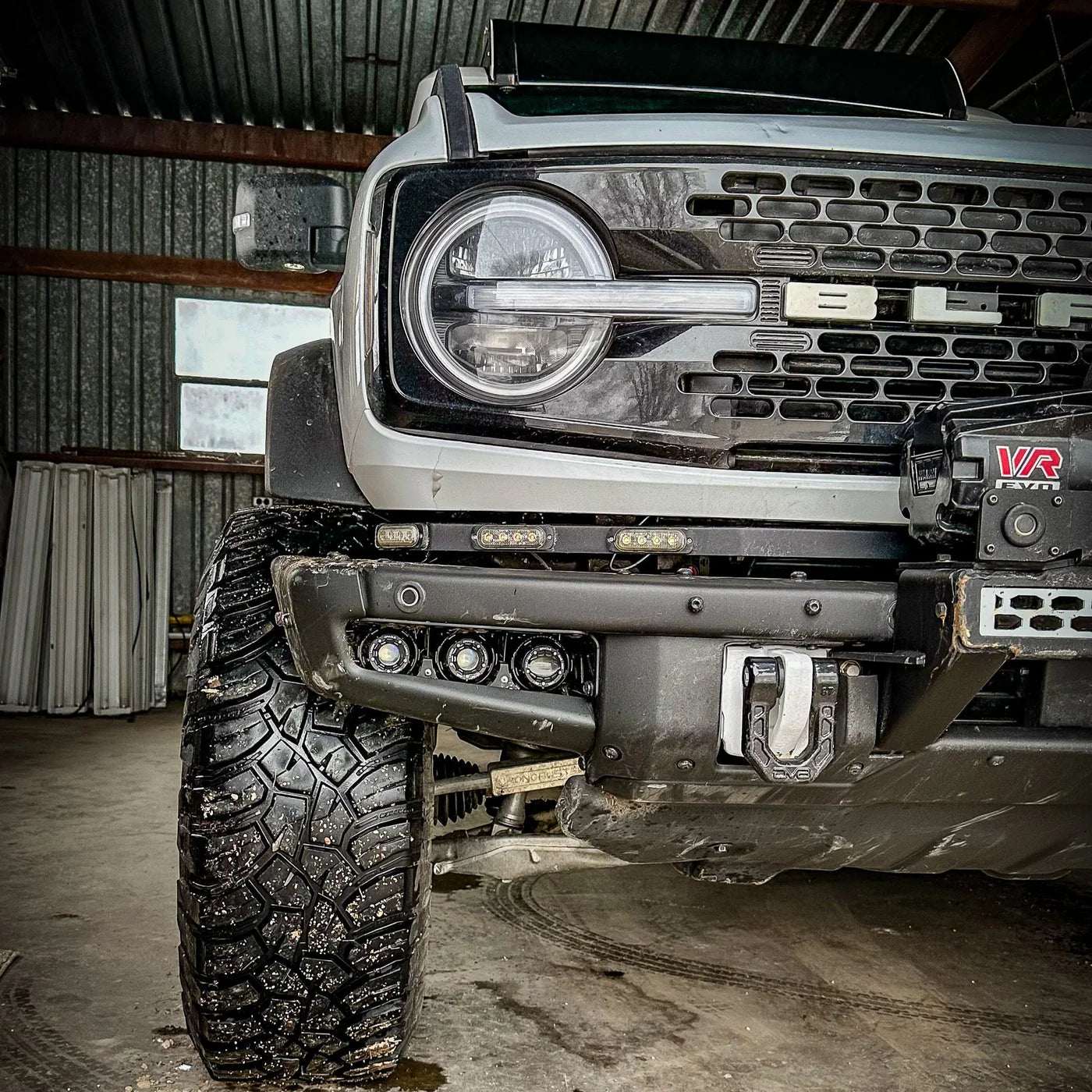 001 laser fog lights bronco bear de