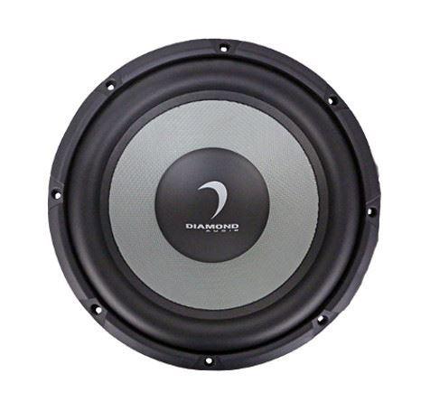 Diamond Audio DMD124  DMD Series 12 inch 4Ω DVC Subwoofer RMS: 200 Watts / Peak: 400 Watts