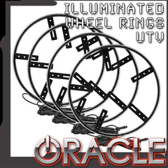 Oracle Lighting 4250-334 - LED Illuminated Wheel Rings - UTV, ATV & SXS Vehicles -