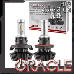 Oracle Lighting 5236-001 - H13 - 4,000+ Lumen LED Light Bulb Conversion Kit High/Low Beam (Non-Projector) -