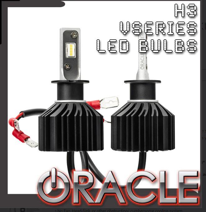 Oracle Lighting V5248-001 - H3 - VSeries LED Light Bulb Conversion Kit (High Beam) -