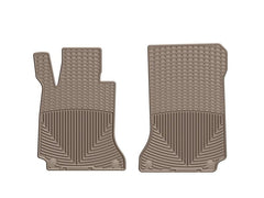 WeatherTech W287TN 08+ Mercedes-Benz E-Class Front Rubber Mats - Tan