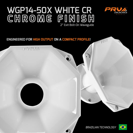 PRV Audio WGP14-50X WHITE CR Compact Profile Waveguide