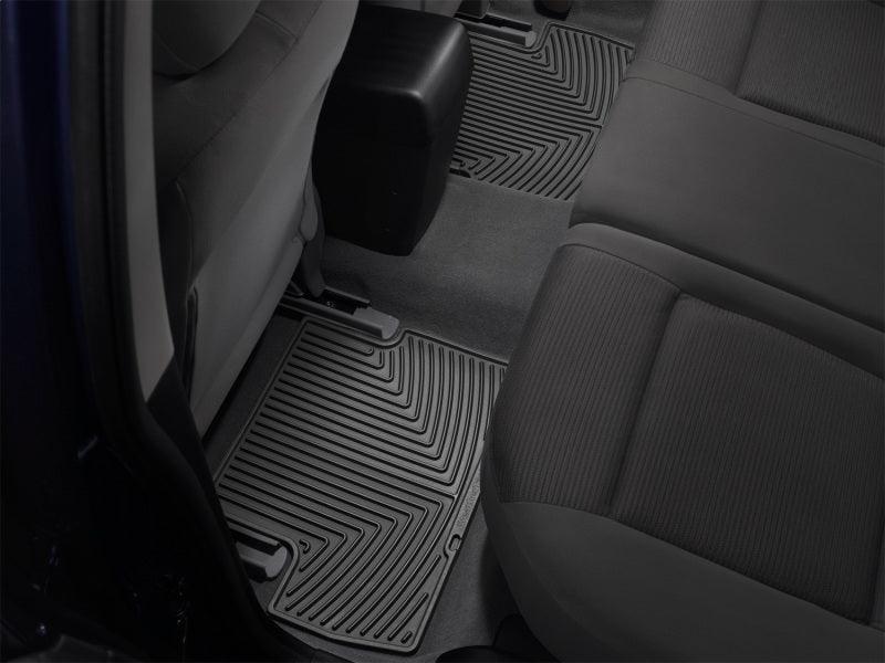 WeatherTech W217 08-13 Nissan Rogue Rear Rubber Mats - Black
