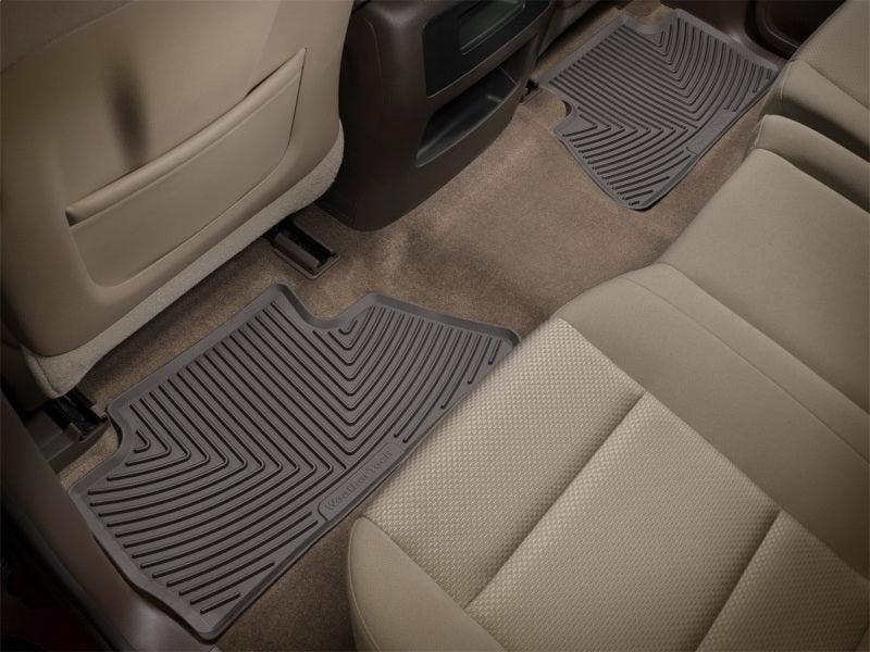 WeatherTech W311CO 2014+ Chevy Silverado Rear Rubber Mats - Cocoa (Fits 1500 Only)