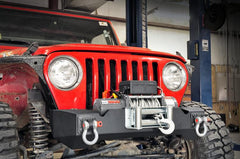 Rough Country 1012 Front Stubby Winch Bumper Jeep Wrangler TJ (97-06)/Wrangler Unlimited (04-06)