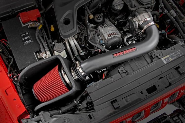 Rough Country 10479 3.6L Cold Air Intake Kit Jeep Gladiator JT (20-24)/Wrangler JL (18-24)