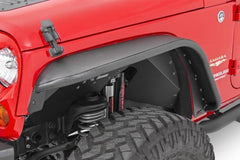Rough Country 10531 Flat Fender Flare Steel | Jeep Wrangler JK (2007-2018)