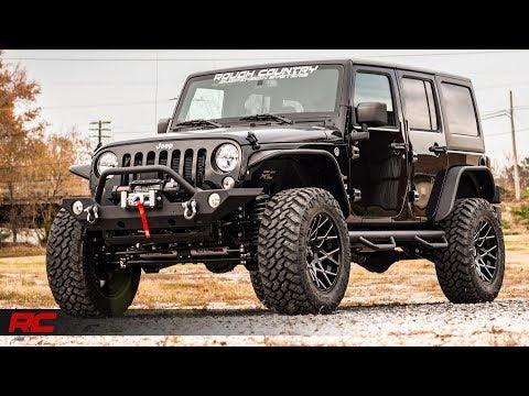 Rough Country 1053 Spare Tire Carrier Spcr Jeep Wrangler JK/Wrangler TJ/Wrangler Unlimited 4WD