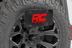 Rough Country 10541 License Plate Relocation Bracket Jeep Wrangler JK/Wrangler Unlimited (07-18)