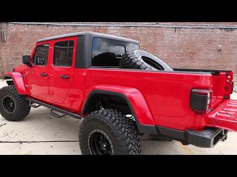 Rough Country 10544 Bed Mount Spare Tire Carrier Jeep Gladiator JT 4WD (2020-2024)