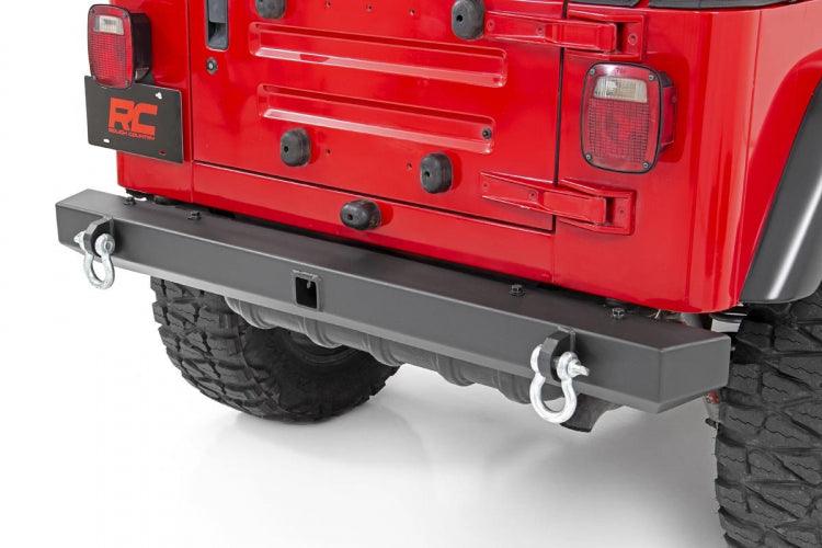 Rough Country 10591 Rear Bumper Full Width | Jeep Wrangler TJ (97-06)/Wrangler Unlimited (04-06)