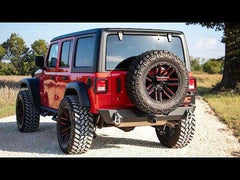 Rough Country 10598 Rear Bumper Trail | Tire Carrier | Jeep Wrangler JL (18-24)/Wrangler Unlimited (18-24)