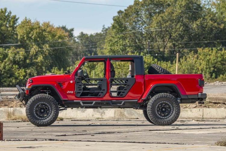 Rough Country 10617 Tubular Doors Jeep Gladiator JT (20-24)/Wrangler JL (18-24)