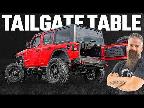 Rough Country 10625 Tailgate Table Jeep Wrangler JL (18-24)/Wrangler Unlimited (18-24)