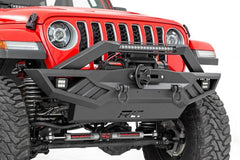 Rough Country 10645A Front Winch Bumper Jeep Gladiator JT/Wrangler JK & JL/Wrangler Unlimited