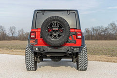Rough Country 10648 Rear Bumper Tubular | Jeep Wrangler JL (18-24)/Wrangler Unlimited (18-24)