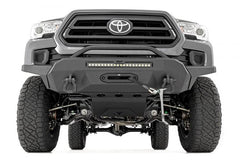 Rough Country 10719 Front Bumper Synthetic Rope Toyota Tacoma 4WD (16-23)