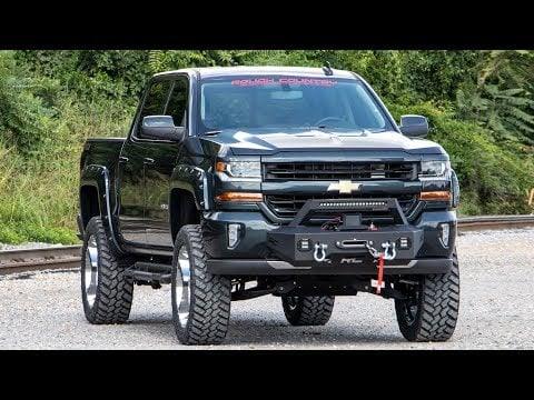 Rough Country 10761 EXO Winch Mount Kit Chevy Silverado 1500 2WD/4WD (2007-2018)