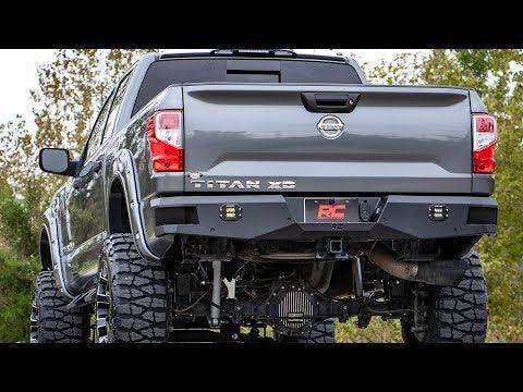 Rough Country 10781 Rear Bumper Nissan Titan XD 2WD/4WD (2016-2024)