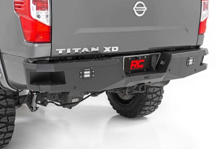 Rough Country 10781 Rear Bumper Nissan Titan XD 2WD/4WD (2016-2024)