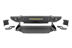 Rough Country 10808ATH High Clearance Front Bumper LED Lights & Skid Plate | Ram 1500 (19-24)