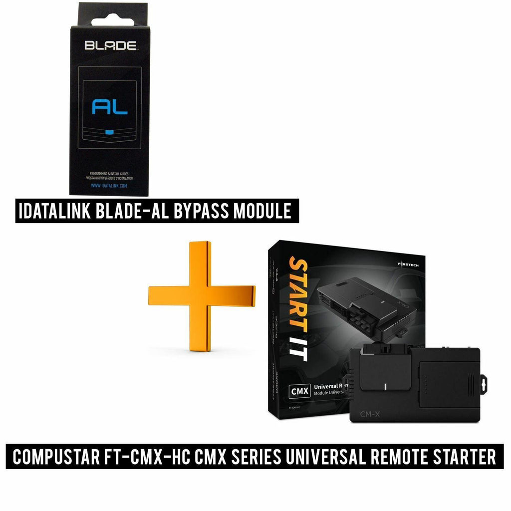 Compustar Firstech FT-CMX-HC Remote START IT + Blade-AL Bypass