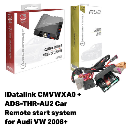 iDataStart ADS-THR-AU2 + FT-DC3-LC T-Harness For Select Audi & Volkswagen Vehicles 2008-2018