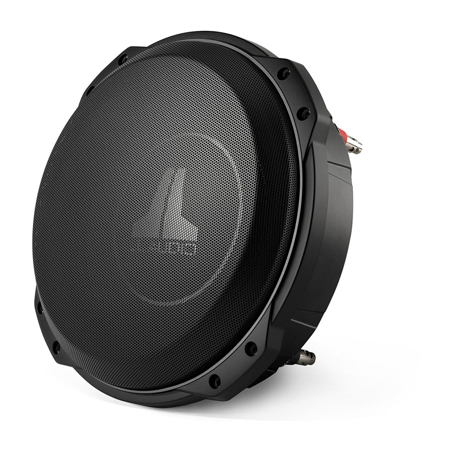 10tw3 d8 dual 8 ohm car subwoofer delaware