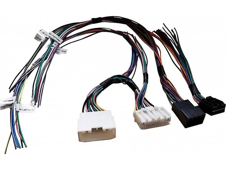 PAC Speaker Connection Harness For Chrysler, Dodge, Jeep & RAM Vehicles with Factory Amplified Sound Systems