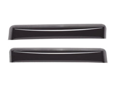 WeatherTech 81503 09+ Dodge Ram 1500 Rear Side Window Deflectors - Dark Smoke