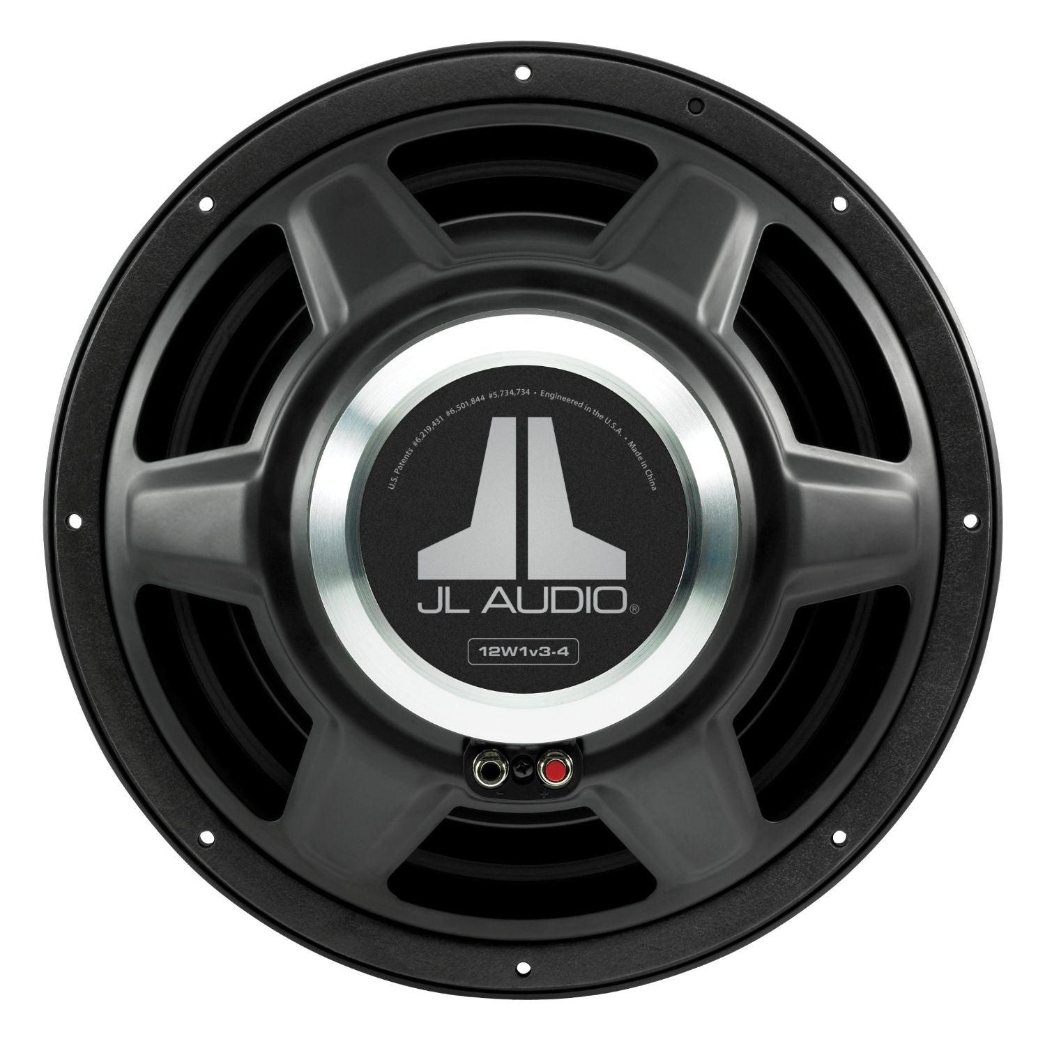 JL Audio 12W1v3-4 12-inch subwoofer driver (300W, 4 ohm)