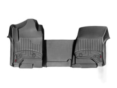 WeatherTech 449671V 2014+ Chevrolet Silverado 1500/2500/3500 Double/Crew Cab Vinyl Front FloorLiner - Black