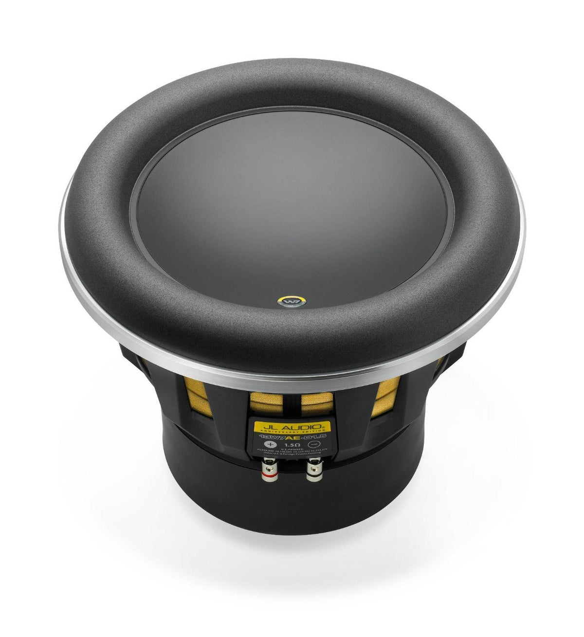 JL Audio 13W7AE-D1.5 Anniversary Edition - 13.5-inch subwoofer driver (1500W, Dual 1.5 ohm voice coils)