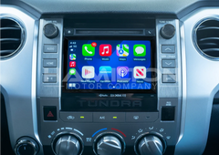 Picture of apple carplay in a Toyota Tundra 