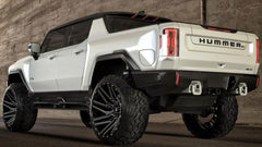 Custom Wheels: 22” TIS 554BM Gloss Black Milled Rims