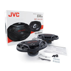 JVC CS-DR6941 6 x 9" 4-Way Coaxial Speakers / 550W Max Power