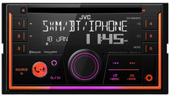 JVC KW-R950BTS 2-DIN CD Receiver featuring Bluetooth / USB / 13-Band EQ Variable-Color Illumination / JVC Remote App Compatibility