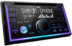 JVC KW-R950BTS 2-DIN CD Receiver featuring Bluetooth / USB / 13-Band EQ Variable-Color Illumination / JVC Remote App Compatibility