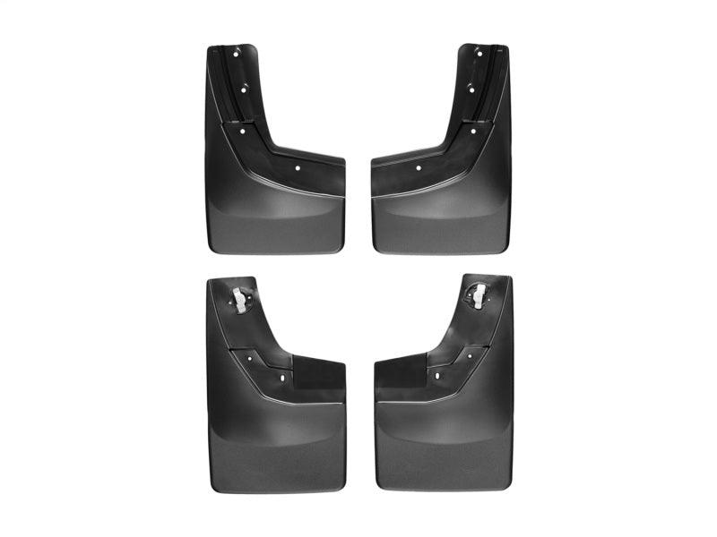 WeatherTech 110035-120035 14+ Chevrolet Silverado No Drill Mudflaps - Black