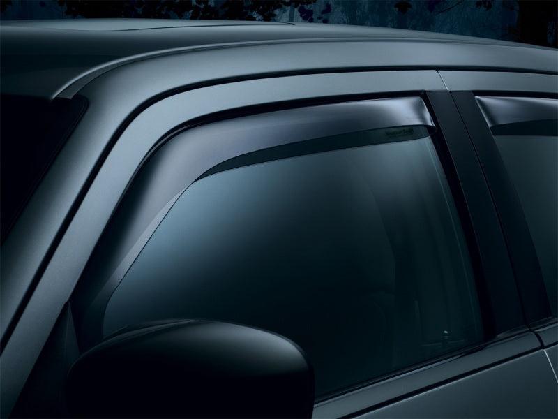 WeatherTech 80751 2014+ Ford Transit Connect Front Side Window Deflectors - Dark Smoke