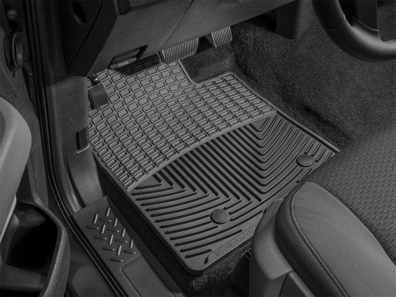 WeatherTech W3 98 Chevrolet Tracker Front Rubber Mats - Black