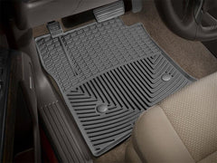 WeatherTech W309 14+ Chevrolet Silverado Front Rubber Mats - Black