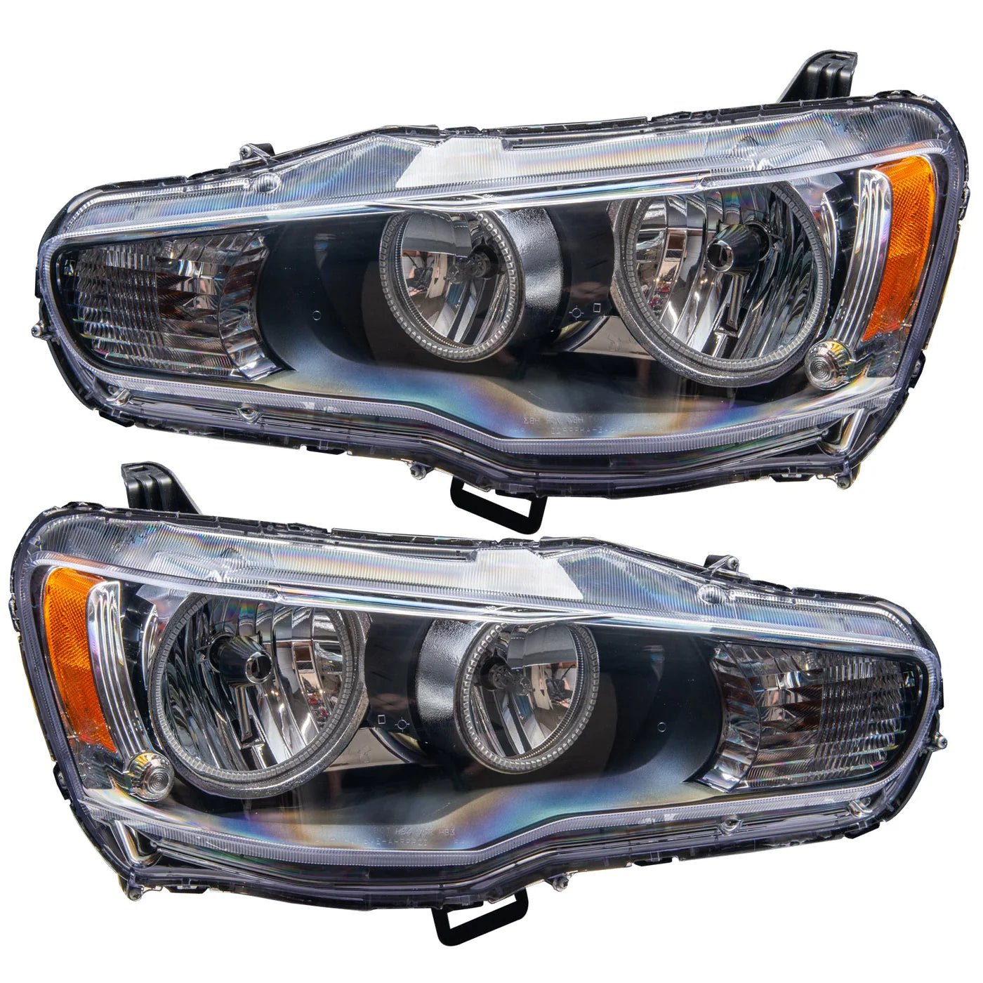 333 halo headlights 08 17 lancer bear de