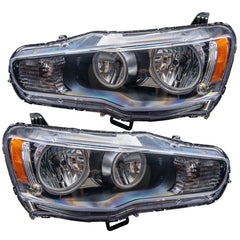 333 halo headlights 08 17 lancer bear de