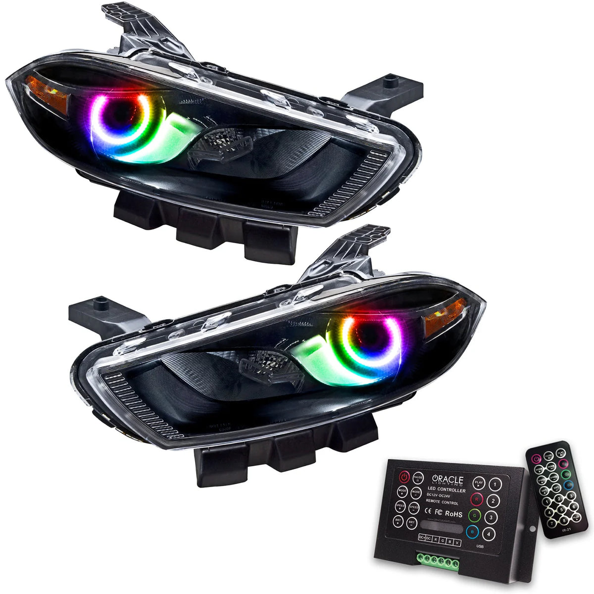 333 halo headlights dart