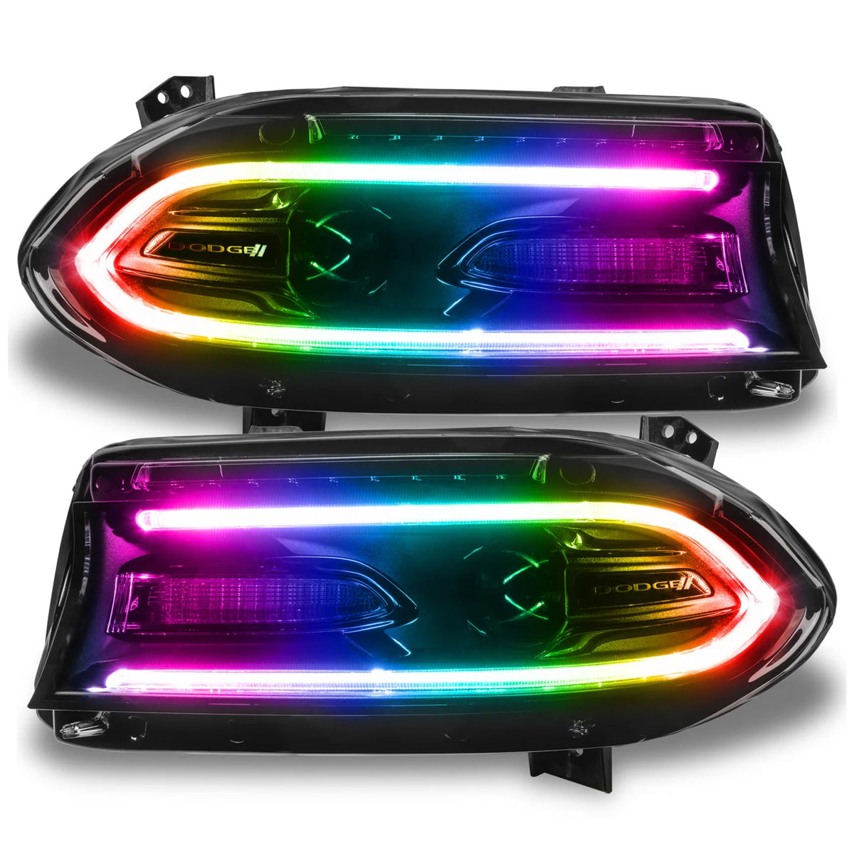 ORACLE 1443-333 ColorSHIFT® Headlights w/ 2.0 for Dodge Charger 15-21